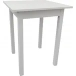 Dede Kuchyňský stůl MINI 60 x 60 cm - bílá polární / bílá