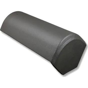 betonová krytina Střešní krytina Nelskamp hřebenáč počáteční / LONGLIFE matt žulový, betonový