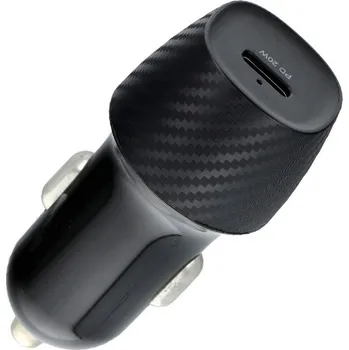 Autonabíječka - 1x USB-C s funkcí QuickCharge 3.0 - 3A (20W) - CARBON