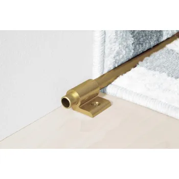 Tyč na sprchový závěs Kobercová tyč 100 cm Provedení: šampaň E02, Kat. číslo: 3-06-1002 3-06-1002