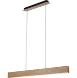 LED Závěsné svítidlo Azzardo Laria Wood AZ2700 50W 3000lm 3000K IP20 hnědé AZ2700
