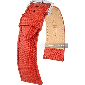 Řemínek na hodinky Řemínek k hodinkám HIRSCH Rainbow červená (20) 16 mm dámský