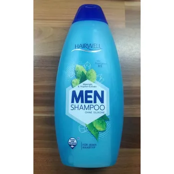 Šampon Hairwell MEN mořská sůl, chmelový extrakt a provitamin B5 šampon 500ml