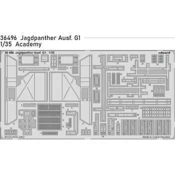 Plastikový model Eduard 1/35 Jagdpanther Ausf. G1 (ACADEMY)