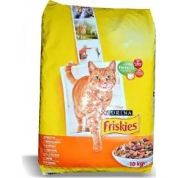 Purina Friskies cat s kuřetem a zeleninou 10 kg