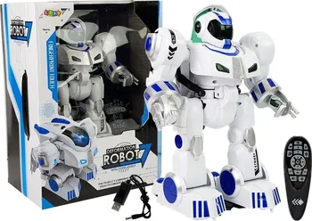 Robot LEAN Toys Interaktivní robot K4 bílý