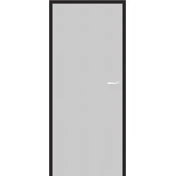 Zárubeň Zárubeň obložková regulovatelná VOSTER V-RETTO - bezpolodrážková - Grafit mat, levá "80", rozsah A) 80-100 mm