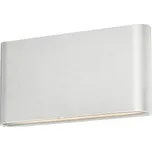 LED Venkovní nástěnné svítidlo Azzardo Cremona M white AZ2181 10W 476lm 3000K IP54 17,5cm bílé