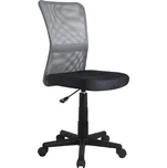 Dětská otočná židle Halmar DINGO šedá-černá