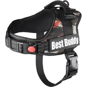 Postroj pro psa FLAMINGO Best Buddy Pluto 40-55x2,5cm (XS) - džungle