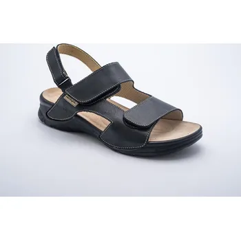Dámské sandále MEDISTYLE zdravotní dámský sandál MIRKA Barva: Černá, Velikost EU: 42
