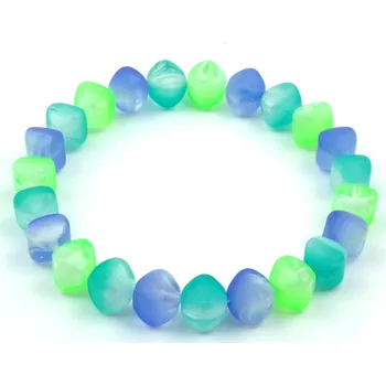 Náramek Moni náramek Neon lucerny modrozelený