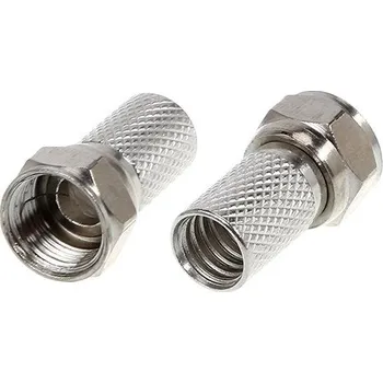 Elektrický konektor Konektor F vidlice 6,5mm RG6