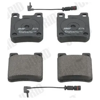 Brzdová destička Sada brzdových destiček, kotoučová brzda JURID 571722J