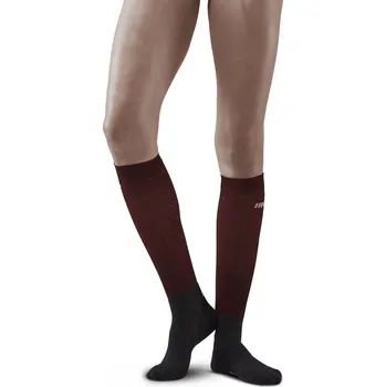 Dámské ponožky CEP Kompresní kompresní podkolenky RECOVERY Dámské Velikost: II, Barvy: black/red