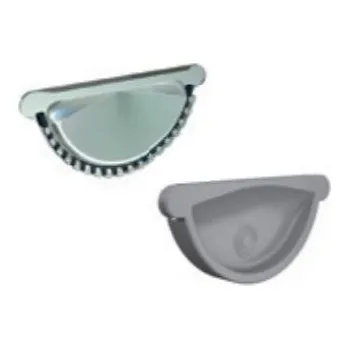 okap Žlabové čelo univerzální Lindab RG 150 mm / RAL 8017 hnědá