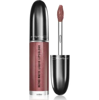 Rtěnka MAC Cosmetics Retro Matte Liquid Lipcolour matná tekutá rtěnka odstín Gemz & Roses 5 ml
