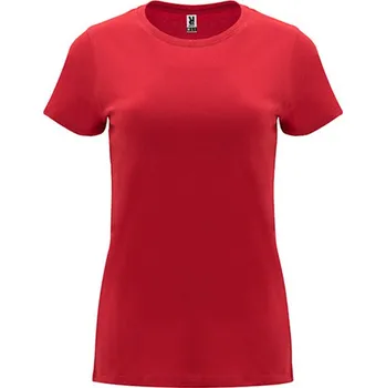 Dámské tričko Roly Dámská bavlněné tričko CAPRI - různé barvy Barva: Červená, Velikost: XL