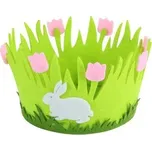 Plstěný velikonoční košík TORO 14cm assort
