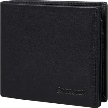 Peněženka Samsonite ATTACK 2 SLG kožená pánská peněženka černá 144453-1041-1INU