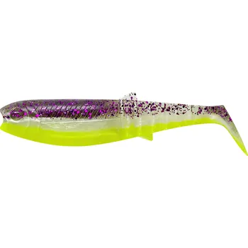 Umělá nástraha Savage Gear Gumová Nástraha Cannibal Shad Purple Glitter Bomb - 12,5 cm 20 g