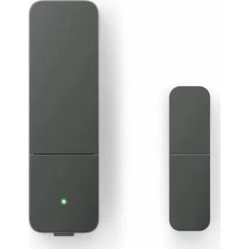 Sada domovního alarmu Bosch Smart Home Contact II Plus šedá / Dveřní Okenní alarm / detektor / vibrační senzor / ZigBee 3.0 / IP45 / 1ks / A (8750002096)