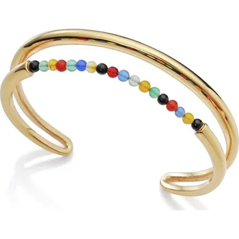 Náramek Viceroy Elegantní pozlacený náramek s korálky Chic 15136P01019 + 2 měsíce na vrácení zboží