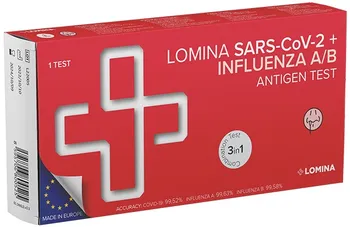 Diagnostický test Lomina SARS-CoV-2/Influenza A/B Antigen Test 1 ks