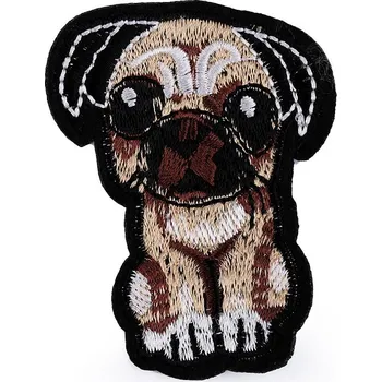 Nášivka Nažehlovačka pes, barva 3 béžová