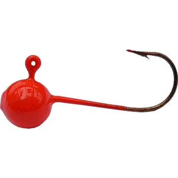 Rybářský háček Mustad Jig. hlavička Mustad-červená Gramáž: 8 gramů