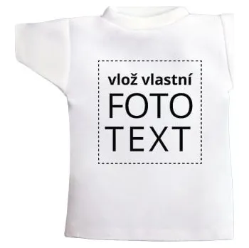 Žertovný předmět Tričko na láhev s vlastním potiskem