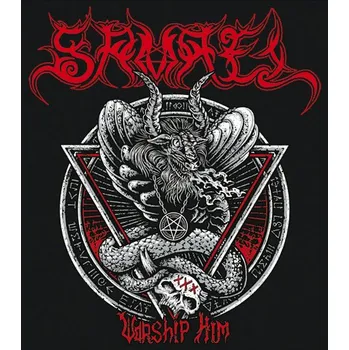 Nášivka nášivka na záda, zádovka Samael - Worship Him