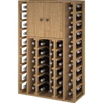 Stojan na víno Expovinalia Regál na víno CACABELOS I Materiál a odstín: Borovice s odstínem světlý dub