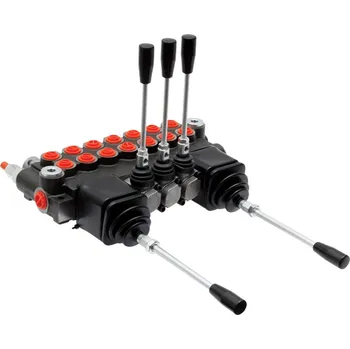 Rozvaděč Hydraulický rozvaděč 7 sekční dvojčinný s křížovými páky o průtoku 40 l/min
