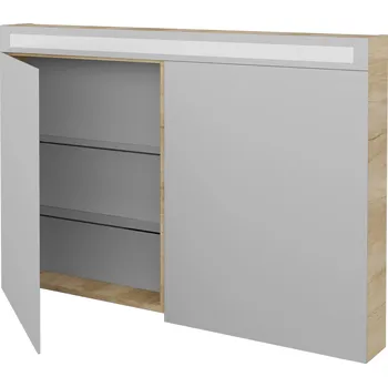 Zrcadlo Dřevojas dvoudvéřová galerka AIR GA2OE 120 Barevné provedení: D20 Galaxy