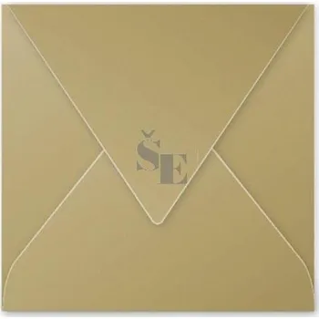 Obálka Obálka barevná 165x165mm Clairefontaine zlatá 20ks