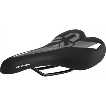 Sedlo na kolo Sedlo CTM Twister, černá bílá