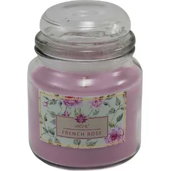 Svíčka Svíčka 424 g, ve skle, French Rose