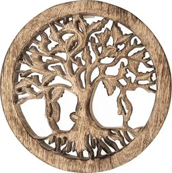 Indecor X10556 strom života z mangového dřeva