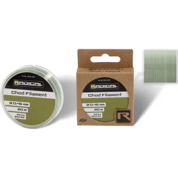 Radical návazcový materiál 20m 9kg,20lbs světle zelená