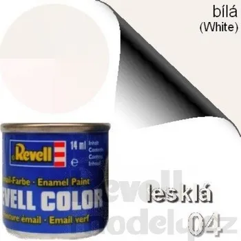 Speciální výtvarná barva 32104 - Lesklá bílá 14ml (White gloss) 4