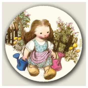 Kosmetické zrcátko Placka zrcátko 75 mm