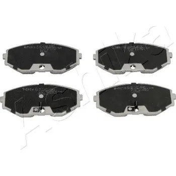 Brzdová destička Sada brzdových destiček, kotoučová brzda ASHIKA 50-01-120