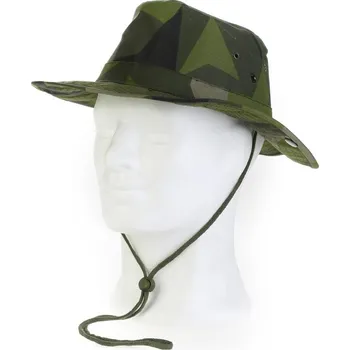 Klobouk Klobouk australský - Švédsko (Army, maskáčové vojenské klobouky typu tzv. australský. Na ochranu proti slunci, dešti ... Klobouk je prošitý ( přesto však tvarovatelné ) krempy. )
