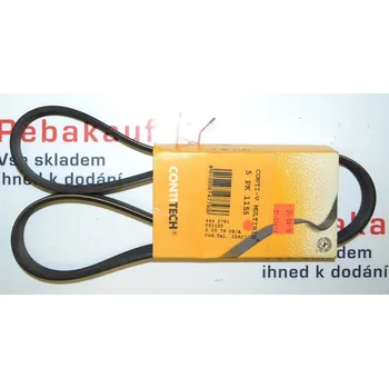 Autodíl Drážkový řemen BMW E31 E32 CITROEN FIAT HONDA (5PK1155 BMW 11281729211 BMW 11281733706 BMW 11281733708 BMW 11514227948 BMW 1729211 BMW 1733706 BMW 1733708 CITROËN 96152090 CITROËN 96152091 HONDA 38920PWAJ01 PEUGEOT 5750C0)