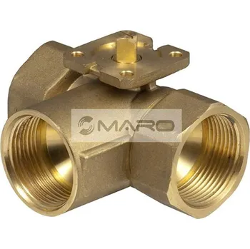 Ventil Sauter Kohout 3-cestný BKR, vnitřní závity DN 15, 1/2", Kvs 2,5 m³/h, BKR015F330-FF