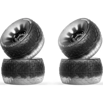 Longboard Exway - Cloud Wheel 120mm Combo - pro Atlas PRO 4WD (černá, 4ks)