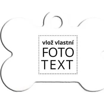 psí známka Psí známka kostička s vlastním potiskem