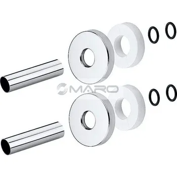 Příslušenství k vodovodní baterii Comap Rozeta 55-18 kruhová 70 trubky s příslušenstvím, A546, chrom, CZA54603B