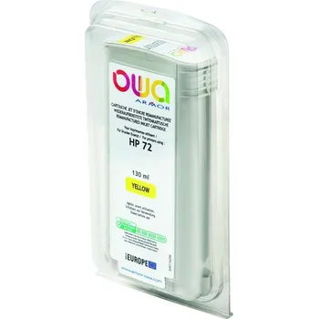 Kompatibilní inkoust ARMOR B45116OW pro HP DJ T1100, yellow, 130 ml, C9373A